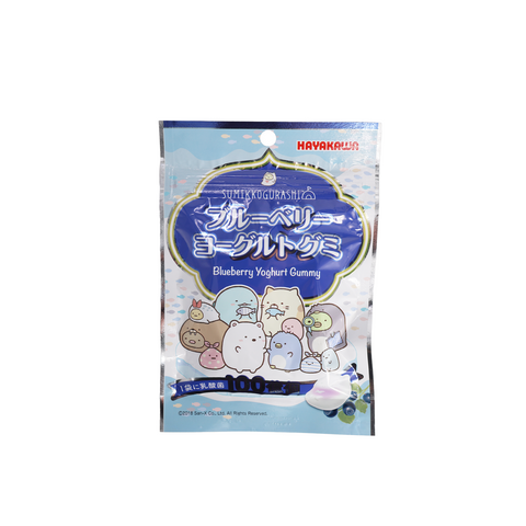 Hayakawa Sumikko Gurashi Gummy Blueberry and Yoghurt Flavour 40g