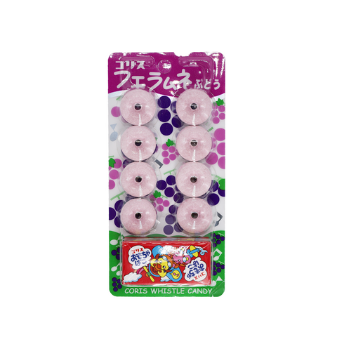 Coris Fue Ramune Whistle Candy Grape Flavour 22g