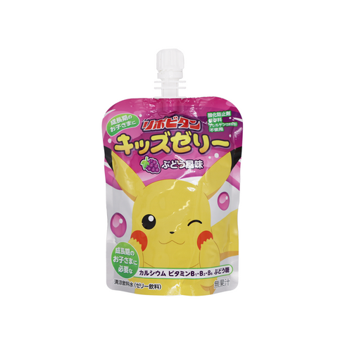 Lipovitan Pokemon Pouch Jelly Grape 125g