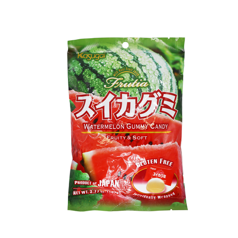 Kasugai Frutia Gummy Candy Watermelon 113g