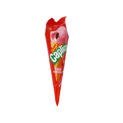 Glico Giant Caplico Strawberry Flavour 34g