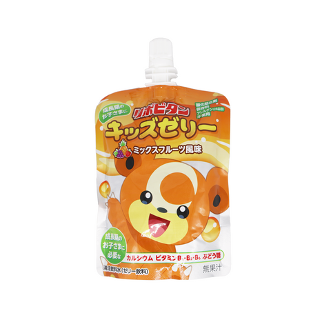 Lipovitan Pokemon Pouch Jelly Mixed Fruit 125g