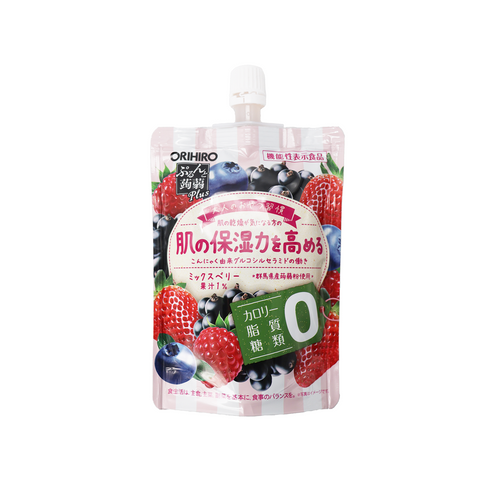 Orihiro Konnyaku Jelly Plus Mix Berry Flavour 130g