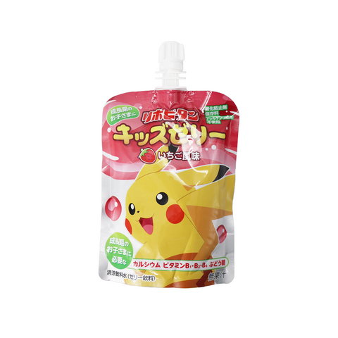 Lipovitan Pokemon Pouch Jelly Strawberry 125g
