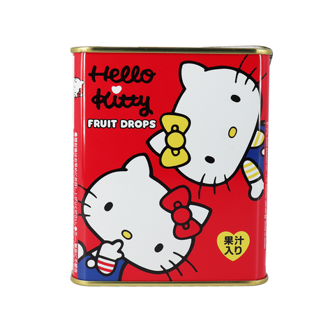 Sakuma Hello Kitty Fruit Drops In Tin 75g