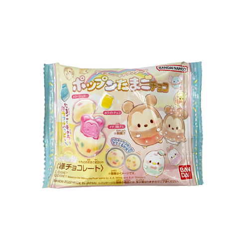 Bandai Disney Tsum Tsum Pop'n Egg Chocolate 22g