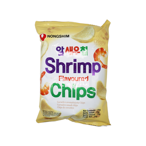 Nongshim Shrimp Flavoured Chips 75g
