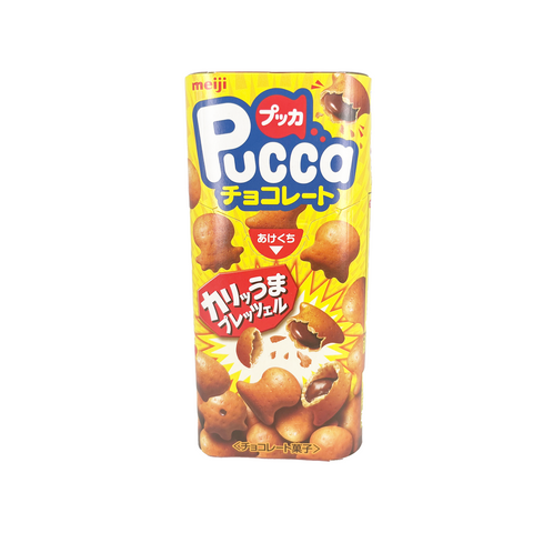Meiji Pucca Chocolate Biscuit 43g