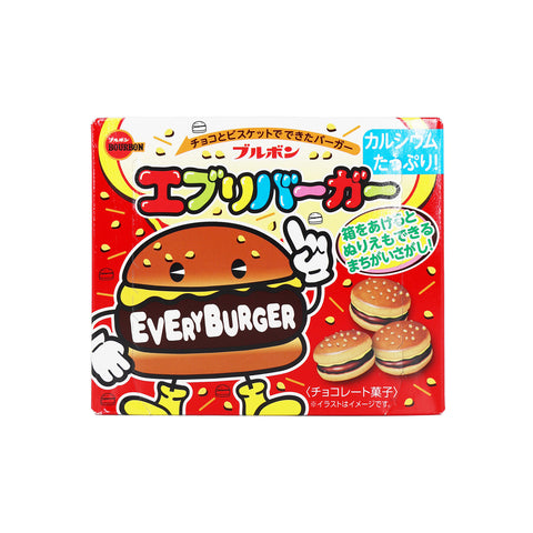 Bourbon Every Burger Chocolate Filled Biscuits 66g