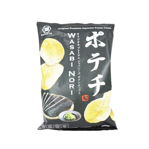 Koikeya Wasabi Nori Seaweed Crisps 100g